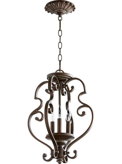 San Miguel 3-Light Pendant in Vintage Copper.